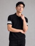 Áo Polo Nam Len Black Ace Form Regular