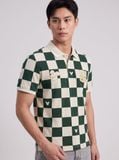 Áo Polo Nam Mickey Checked Form Regular