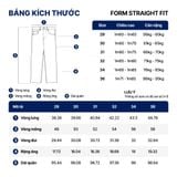 Quần Jeans Nam Ống Suông Elevyn Form Straight
