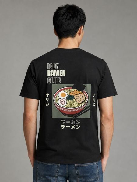 Áo Thun Nam Ramen Club Form Regular