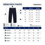 Quần Jean Nam Ink Navy Form Baggy