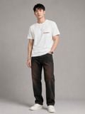 Quần Jeans Nam Vintage Brown Form Straight