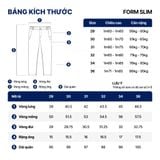 Quần Tây Nam Ống Ôm Ratchet Straps Form Slim