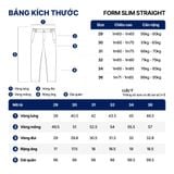 Quần Kaki Nam Simple Form Slim Straight