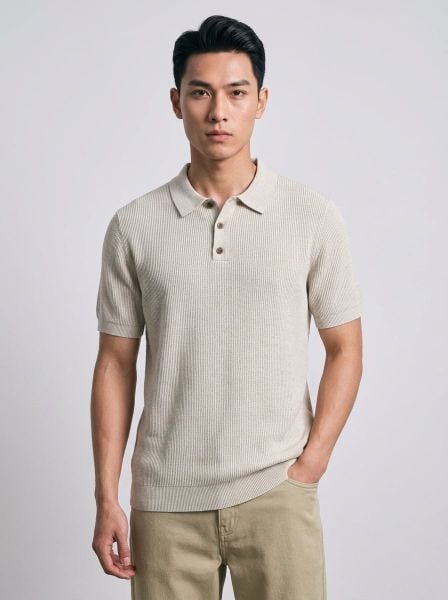 Áo Polo Len Nam Poise Form Regular
