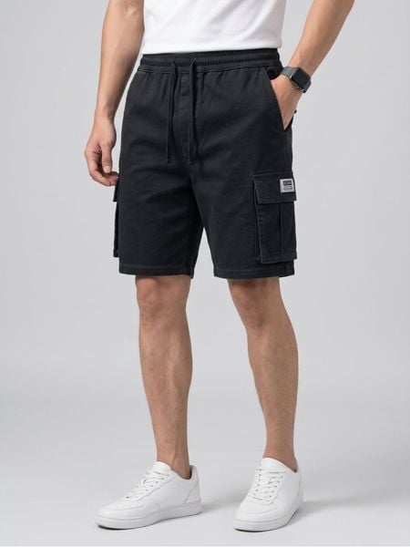 Quần Short Nam Kaki Strecth Cargo Form Regular