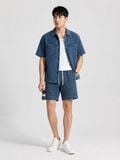 Quần Short Jeans Nam Gridline Form Loose