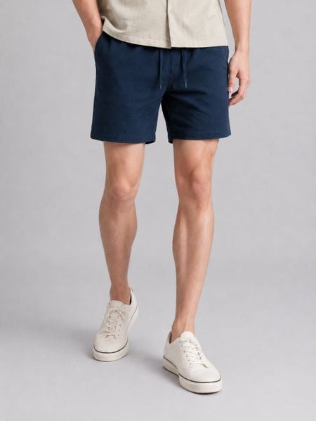 Quần Short Linen Nam Azura Form Regular