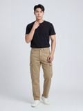 Quần Cargo Kaki Nam Washed Form Straight