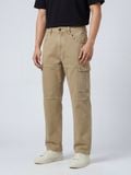 Quần Cargo Kaki Nam Washed Form Straight