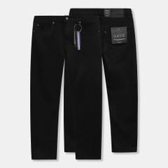 Quần Jeans Nam Airflex Siêu Gọn Nhẹ Black Form Regular