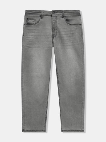 Quần Jeans Nam Airflex Siêu Gọn Nhẹ Light Grey Form Regular