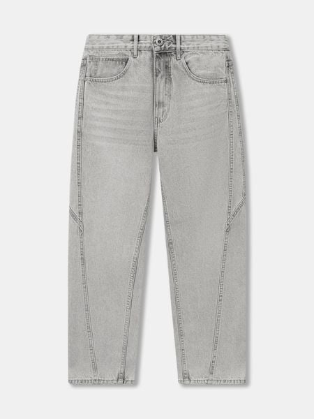 Quần Jeans Nam Ash Grey Form Straight