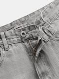 Quần Jeans Nam Ash Grey Form Straight