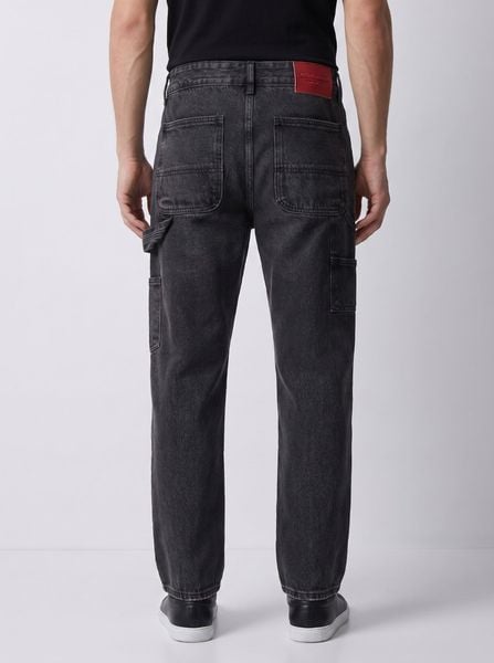 Quần Jeans Nam Ống Suông Scar Form Straight