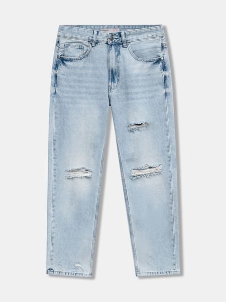 Quần Jeans Nam Ống Suông Scar Form Straight