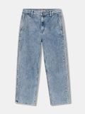 Quần Jeans Nam Ống Suông Trim Edge Form Baggy