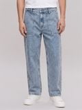 Quần Jeans Nam Ống Suông Trim Edge Form Baggy