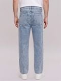 Quần Jeans Nam Ống Suông Trim Edge Form Baggy