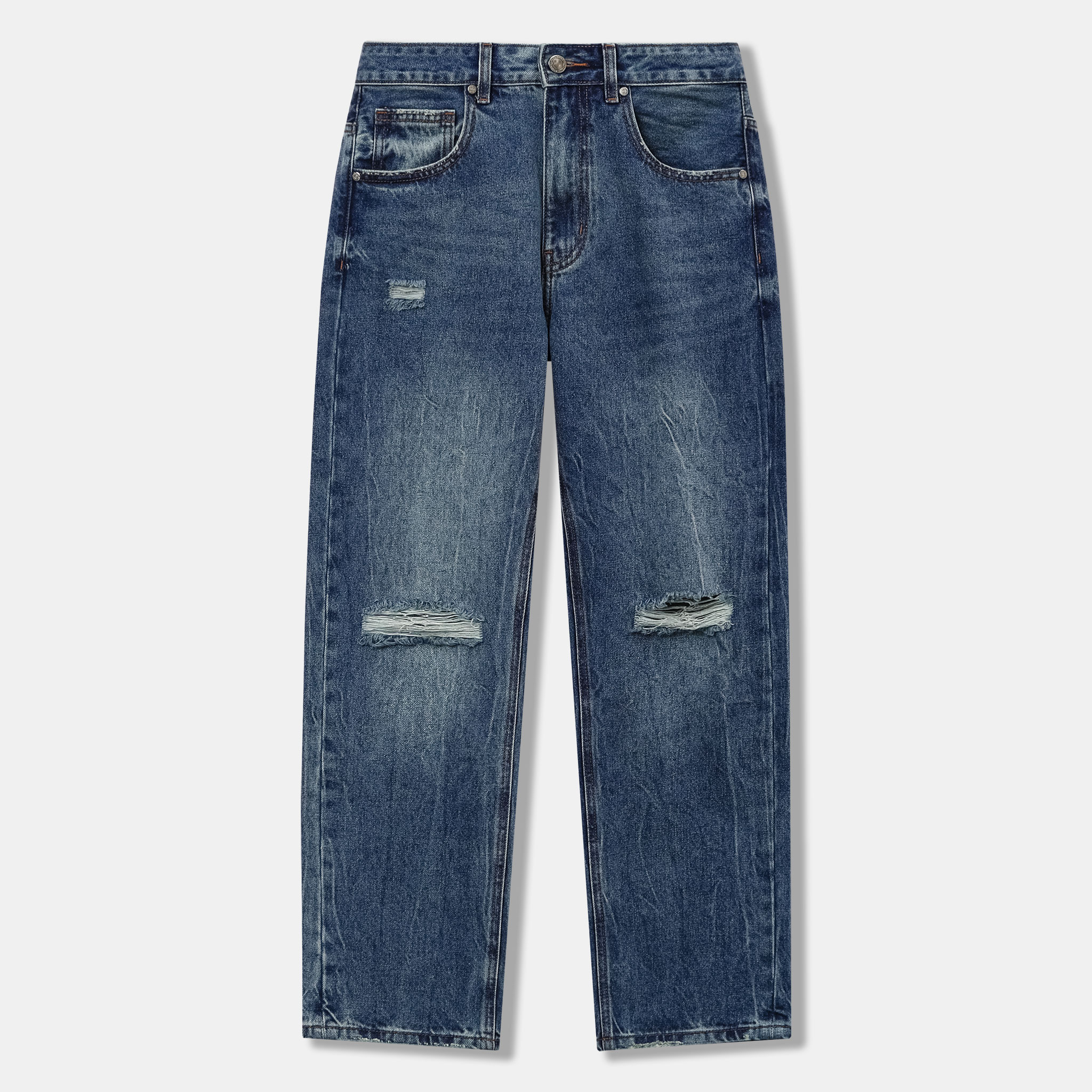 Quần Jeans Nam Stonefade Form Straight