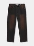 Quần Jeans Nam Vintage Brown Form Straight
