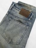 Quần Jeans Nam Vintage Washed Blue Form Baggy