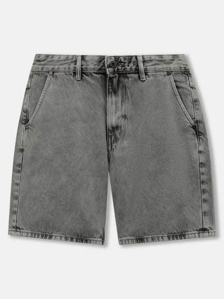 Quần Short Jean Nam Stoneveil Form Loose