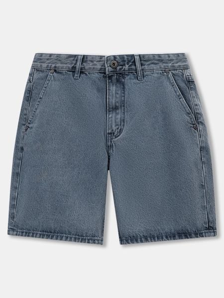 Quần Short Jean Nam Stoneveil Form Loose