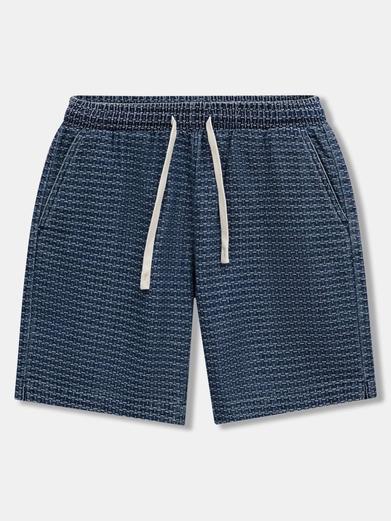 Quần Short Jeans Nam Gridline Form Loose