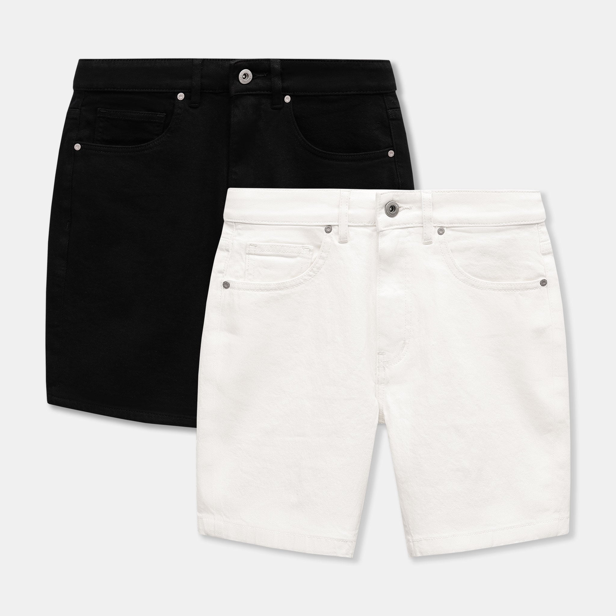 Quần Short Jeans Nam Rigid Form Slim
