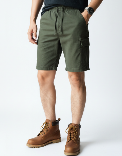 Quần Short Kaki Regular Ultility Cargo