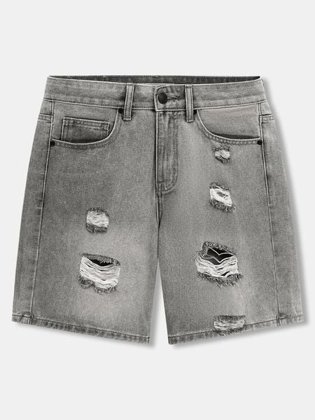 Quần Short Nam Orgnls Raw Edge Shorts Form Loose