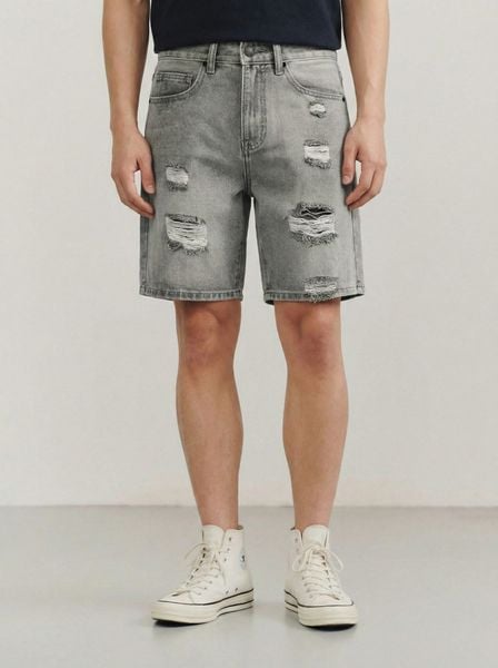 Quần Short Nam Orgnls Raw Edge Shorts Form Loose