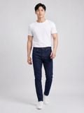 Quần Smart Jeans Nam Siêu Co Dãn Deep Rinse Indigo Form Smart Fit