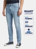 Quần Smart Jean Nam Siêu Co Dãn Xanh Nhạt Form Smart Fit