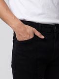 Quần Smart Jeans Nam Siêu Co Dãn Đen Trơn Form Smart Fit