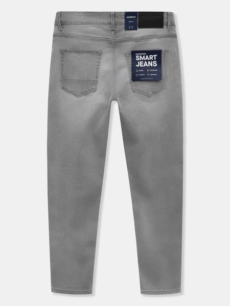 Quần Smart Jeans Nam Siêu Co Dãn Grey Form Smart Fit