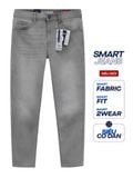 Quần Smart Jeans Nam Siêu Co Dãn Grey Form Smart Fit