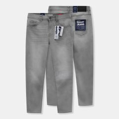 Quần Smart Jeans Nam Siêu Co Dãn Grey Form Smart Fit