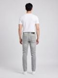 Quần Smart Jeans Nam Siêu Co Dãn Xám Trơn Form Smart Fit