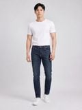 Quần Smart Jeans Nam Siêu Co Dãn Xanh Đậm Form Smart Fit