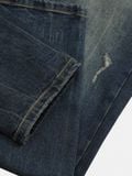 Quần Smart Jeans Nam Siêu Co Dãn Xanh Trơn Form Smart Fit