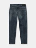 Quần Smart Jeans Nam Siêu Co Dãn Xanh Trơn Form Smart Fit