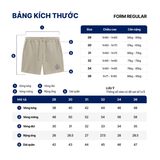 Set Đồ Ngắn Nam Embroidery IO Form regular