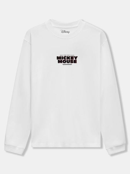 Áo Thun Nam Tay Dài Disney Race League Form Regular