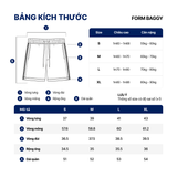 Quần Shorts Nam Sporty Stripes ICDN Form Baggy