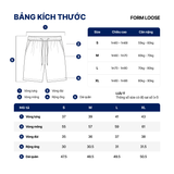 Quần Short Jean Nam Siêu Nhẹ ICON105 Light Blue Form Loose