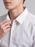Áo Sơ Mi Nam Tay Dài Warp Knit Form Slim