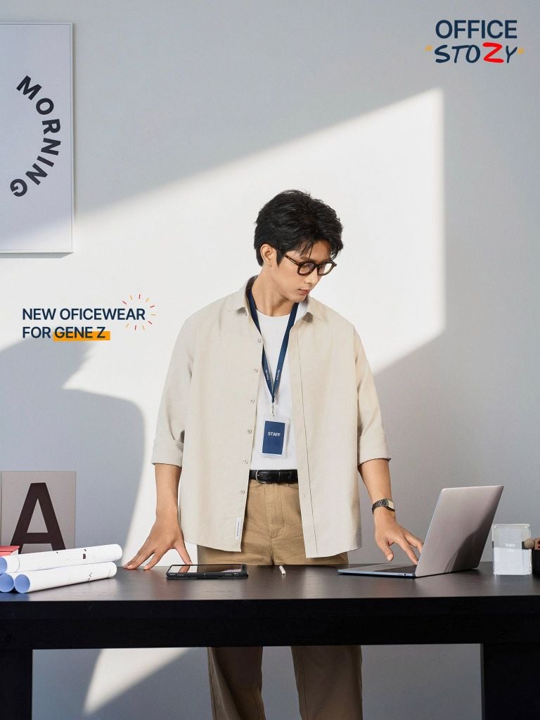 Áo Sơ Mi Nam Tay Dài Workday Ease Form Relaxed