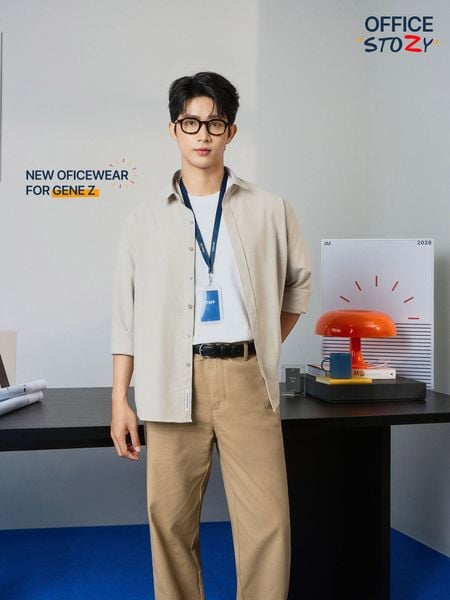 Áo Sơ Mi Nam Tay Dài Workday Ease Form Relaxed